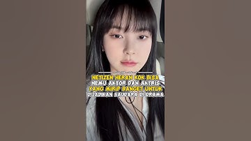 Netizen heran kok bisa nemu aktor dan aktris yang mirip banget #kpop #shorts