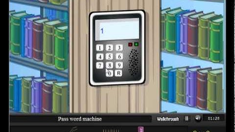 Library Escape Walkthrough