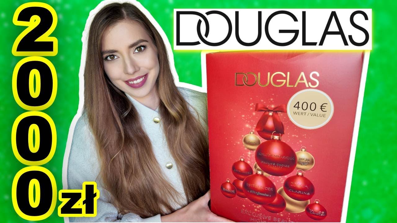 Najlepszy kalendarz adwentowy Douglas! SZOK – wartość rozwala system, można brać w ciemno!