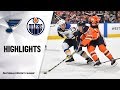 NHL Highlights | Blues @ Oilers 11/06/19