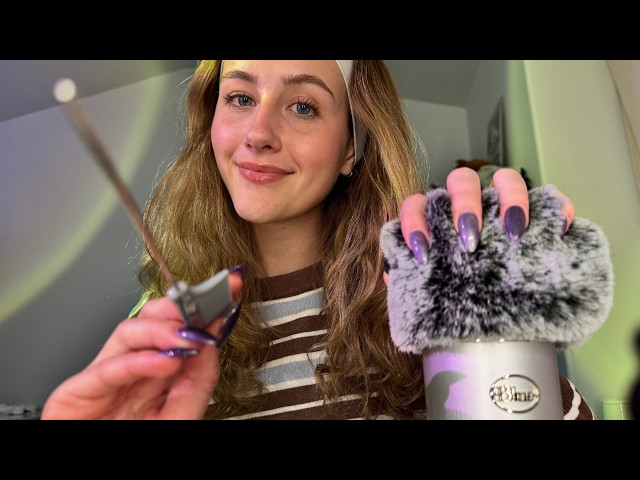 ASMR Humming & Singing You to Sleep 💗 Face Tracing, Hair Parting, Soft Spoken Personal Attention