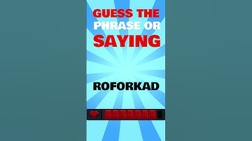 Dingbat Mania: Take the Quick Quiz Challenge on YouTube #shorts