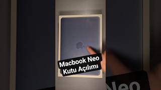 En ucuz Macbook, Macbook Neo kutu açılımı #reklam #apple #mac #macbook #pc