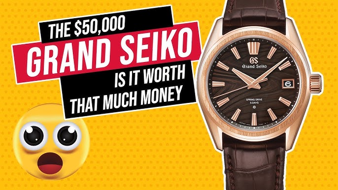 Grand Seiko Spring Drive Limited Edition SBGA385 Grand Seiko Watch Review -  YouTube