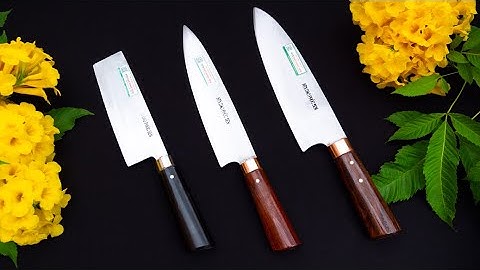 DAO PHÚC SEN, Mẫu  Dao  Thái , Lọc, Chặt Lọc Thép Nhíp Mài Trắng - Hàng Chuẩn Của HTX Dao Phúc Sen