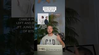 Do You Think These 2 Songs Sound Similar To Each Other? #shorts #jungkook #charlieputh #bts #music
