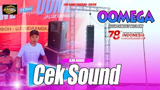 CEK SOUND OOMEGA ( FARIS KENDANG ) Live Ujung Pangkah Gresik #2023