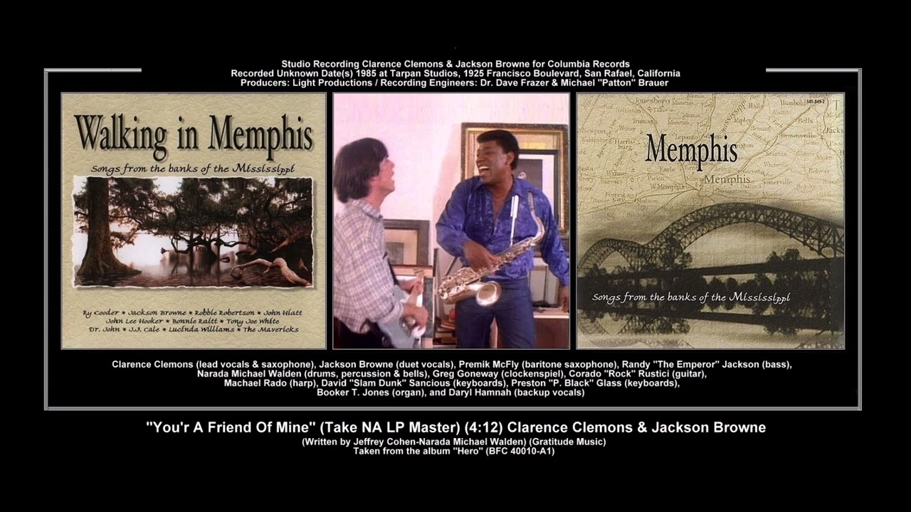 Смотреть «(1985) Columbia BFC 40010-A1 ''You're A Friend Of Mine'' (Master) Clarence Clemons & Jackson Brownes» на YouTube Смотреть «(1985) Columbia BFC 40010-A1 ''You're A Friend Of Mine'' (Master) Clarence Clemons & Jackson Brownes» на YouTube
