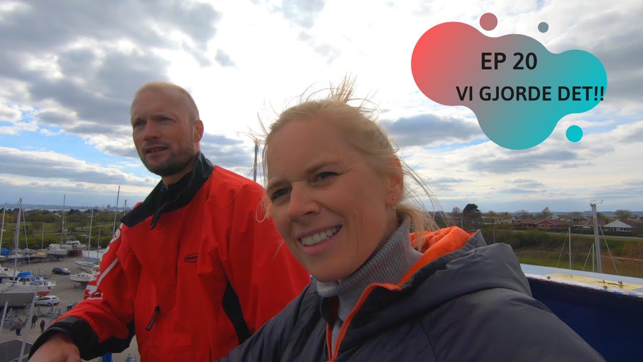 EP 20 DET LYKKEDES AT KOMME TIL TOPS I MASTEN OG RORET LAVER PLUDSELIG EN MÆRKELIG LYD