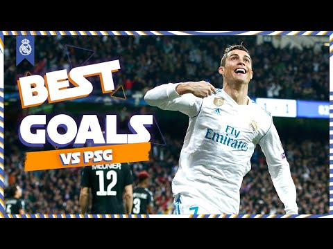 REAL MADRID'S Champions League goals vs PSG! | Cristiano, Benzema & more!