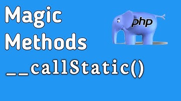 Magic Methods in PHP ( __callStatic() ) PHP OOP Concept in Hindi/Urdu.