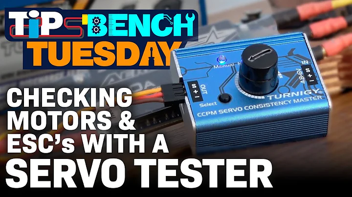 Testa motorer och ESC med en servotester - HobbyKing Bench Tuesday Tips