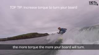 Taster - Short Clip from Bottom Turn Drive - 110% Surfing Techniques Vol 4