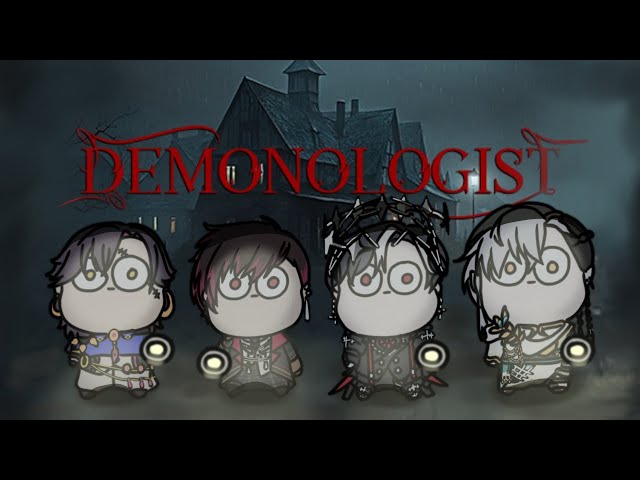 【DEMONOLOGIST】I AM SO HAPPY PLAYING HORROR GAME🙃【NIJISANJI EN | Vezalius Bandage】のサムネイル