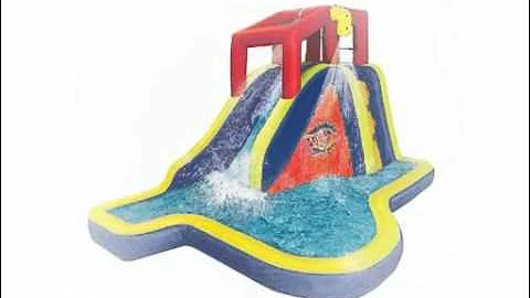Banzai Splash Blast Water Slide