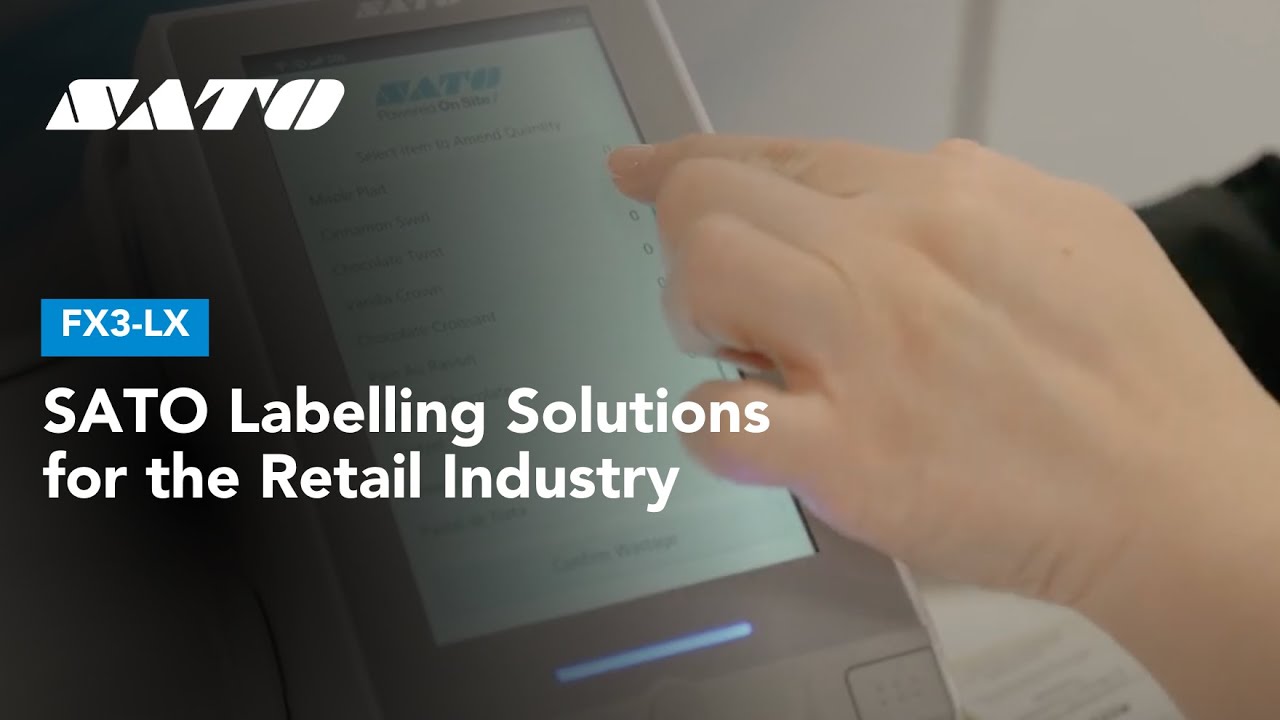 SATO Labelling Solutions for the Retail Industry - YouTube