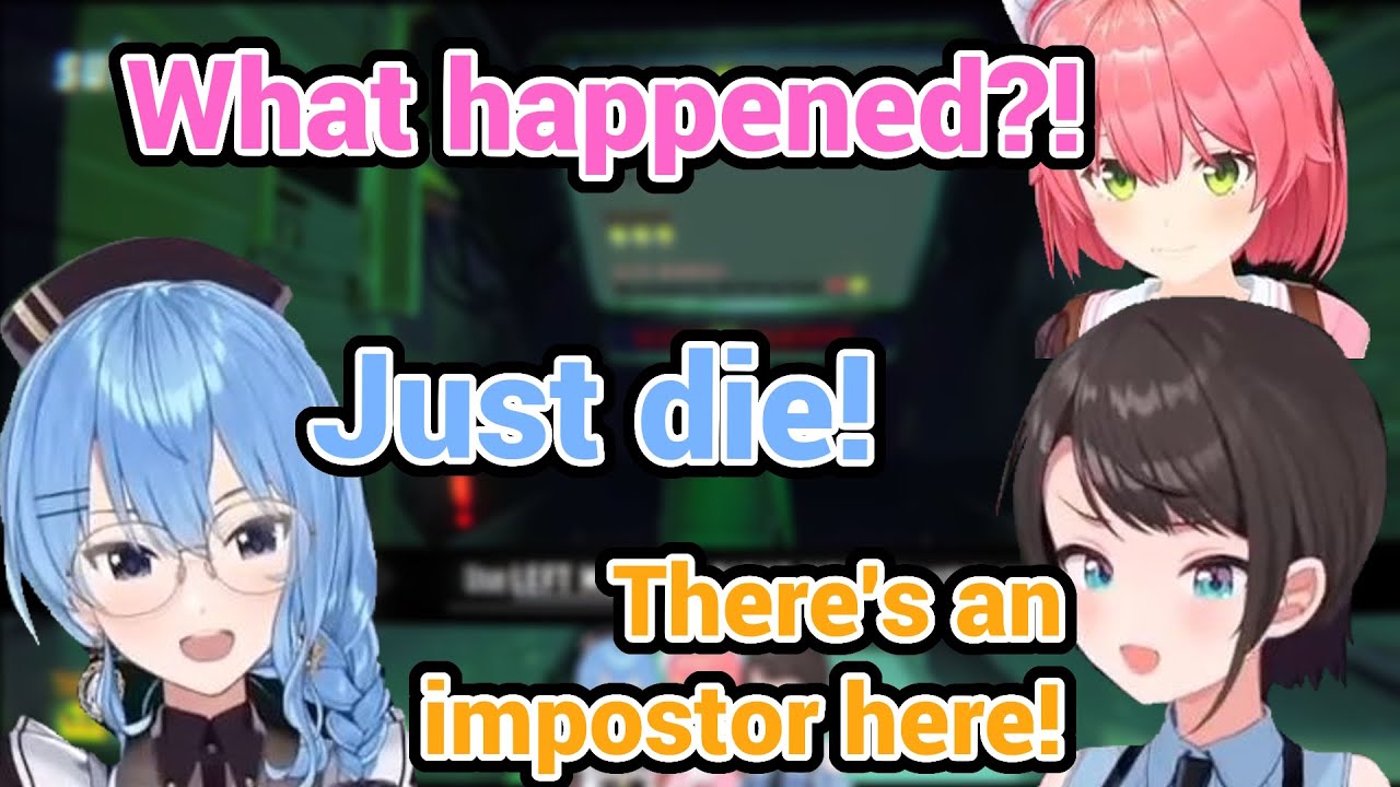 Miko Suisei and Subaru Messing With Text Chat in R.E.P.O. but Then One Suddenly Became an Impostor