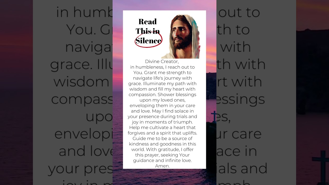 Take 10 Seconds To Read This ✝️🙏Powerful Prayer for everyone💟#shortprayer #powerfulprayer #prayer
