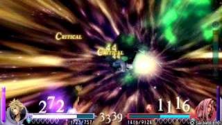 FF dissidia Cloud AC lv 79 vs Sephiroth lv 90
