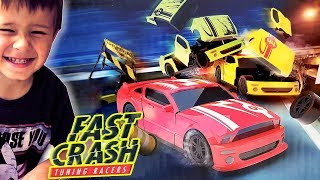 COCHES QUE CHOCAN, SE ROMPEN Y SE VUELVEN A MONTAR!! FAST CRASH TUNING RACERS Salvat