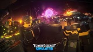 на нас напали зомби в tower defense simulator-Roblox