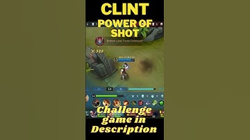 clint best build - top 1 global  - mobile legends #shorts