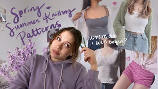 choose your fighter: spring/summer knitting patterns