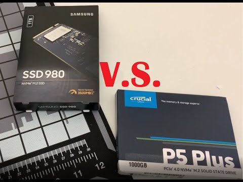 Crucial P5 Plus Gen 4 vs Samsung 980 Gen 3 NVMe M.2 Benchmark and Temps Intel 12700K & MSI EDGE MB
