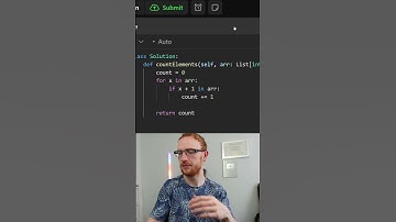 Noob Software Engineer vs O(n) Swaggy Engineer on Counting Elements, Leetcode 1426