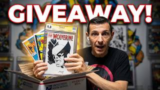 GIVING AWAY GRADED &amp; RAW COMIC BOOKS! #GIVEAWAY #freecomicbookday