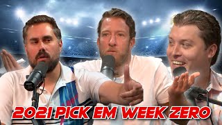 Ziti & Sauce | 2021 Barstool Pick Em Week Zero