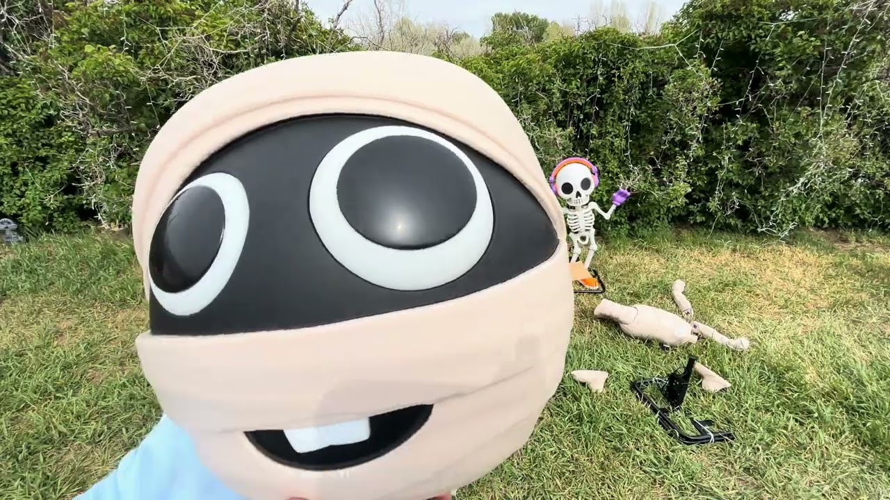 Lowes 2026 halfway to halloween party mummy unboxing - YouTube