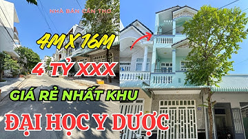#429 Nhà Ba Tầng Giá Rẻ Trong Khu Đại Học Y Dược Cần Thơ | Duy Tiên Nhà Đất