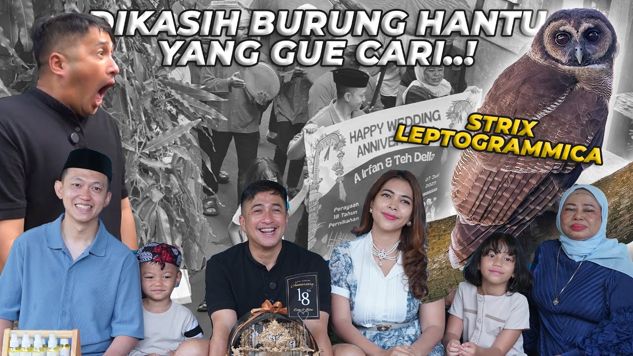 HADIAH ANNIV 6 | GW KAGET ADA HADROH BAWA BURUNG HANTU..!