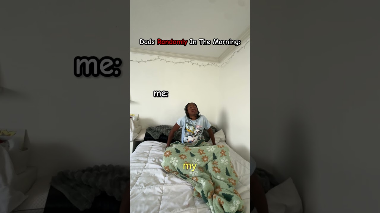 Папы внезапно появляются по утрам 😂 