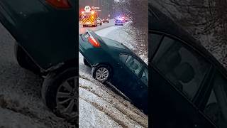 🚨 Ice Chaos Shuts Down High Point Road in Winston-Salem #newsupdate