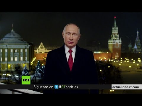 Vladímir Putin celebra la llegada del 2019 con un mensaje al pueblo ruso