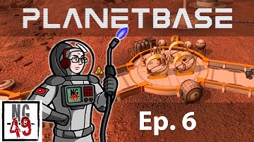 Planetbase - The Arid Planet - "Hamster Wheels of Happiness" - Base 1 Part 6