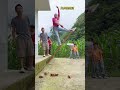 The rare martial arts skill once again showed off a move that beats a bull from a distance. It m