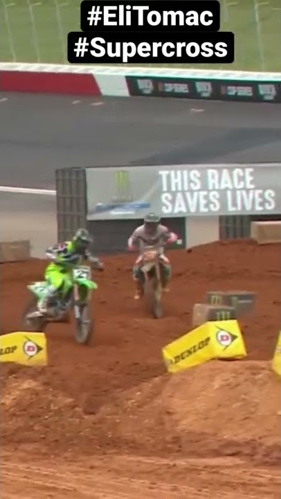 The Moment Eli Tomac Injured His Knee #motocross