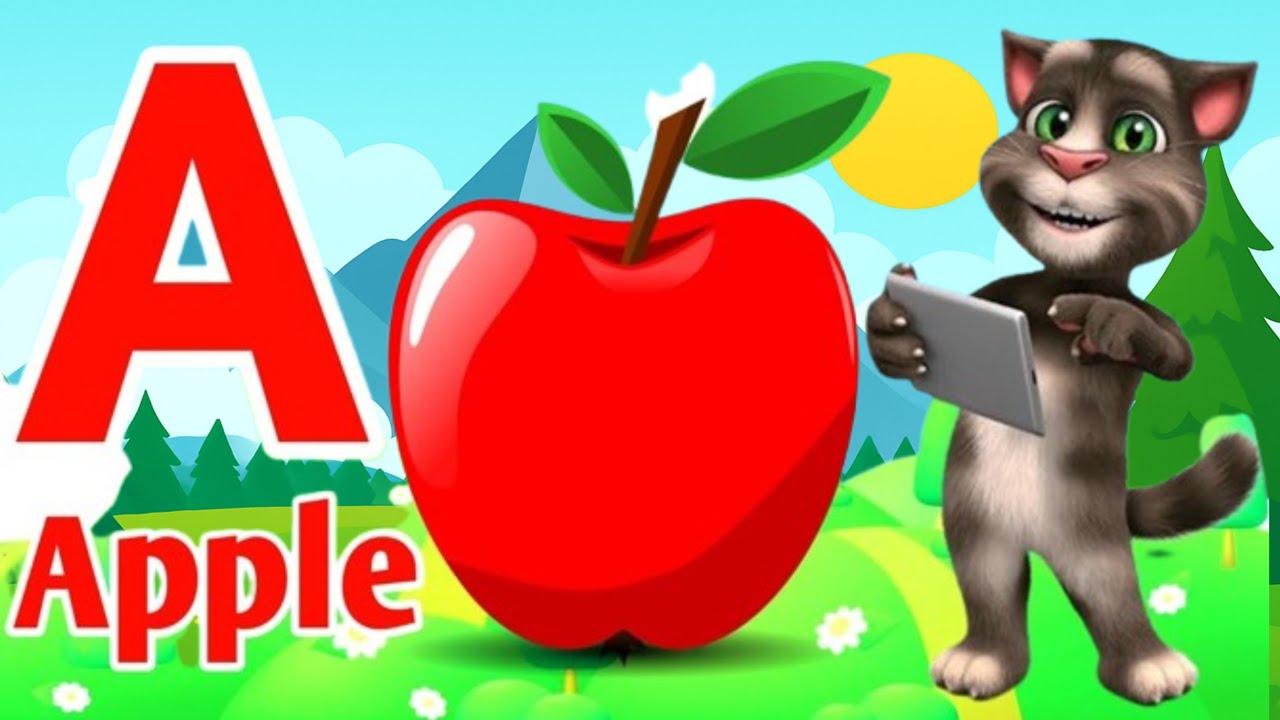 A for Apple 🍎 Kids A to Z Alphabet Video | Hindi Meaning | Nursery & Preschool Education