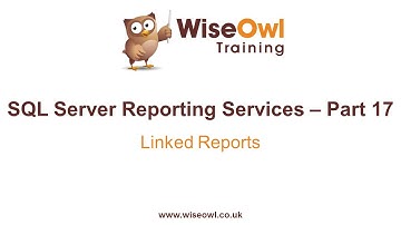 Reporting Services (SSRS) Part 17 - Drill Through Reports