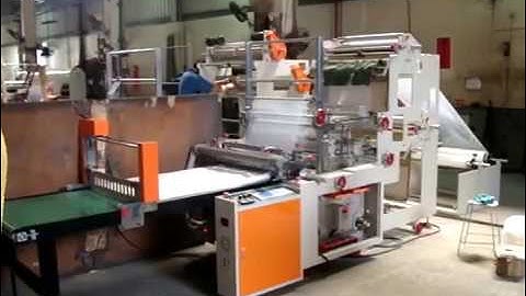 Double Deck Bottom Sealing Bag Making  Machine