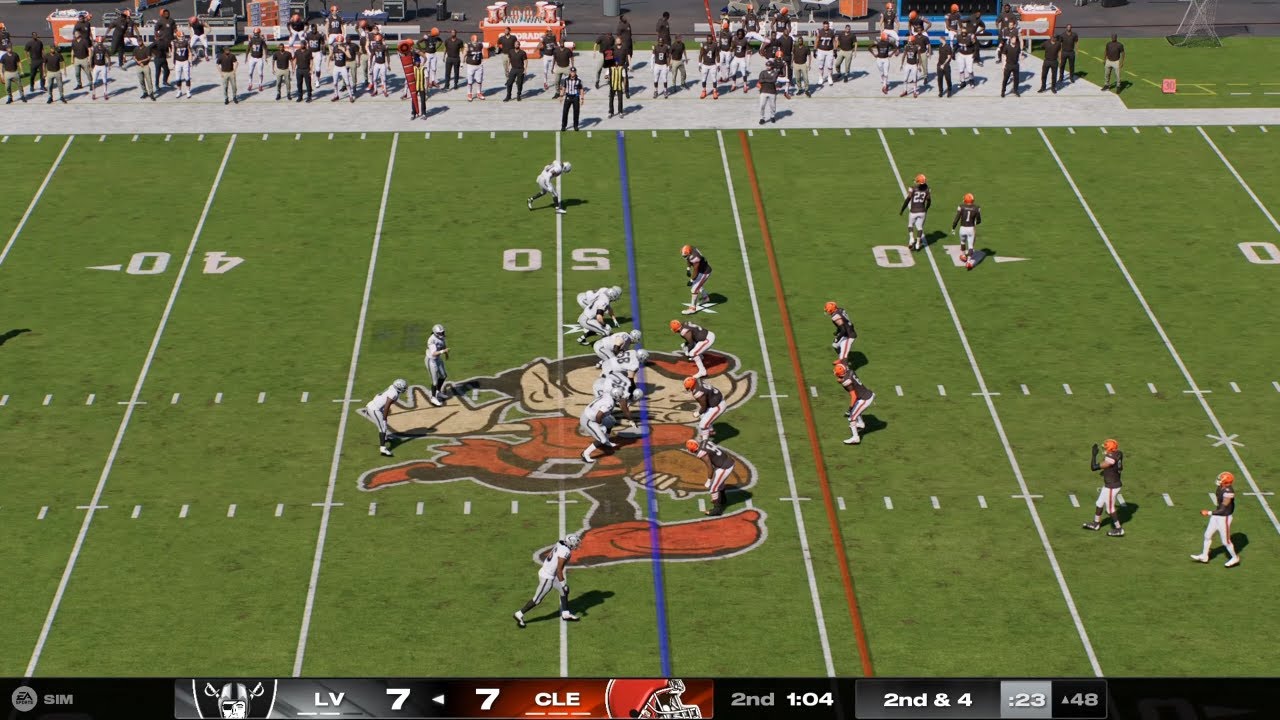Madden NFL 25 Gameplay Cleveland Browns vs Las Vegas Raiders