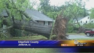 Line of severe storms wreaks havoc through Johnston