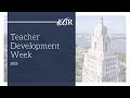 Teacher Development Week 2023