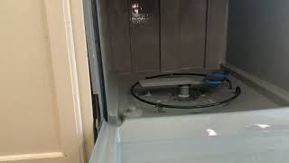 How to drain Frigidaire dishwater or full of water fix