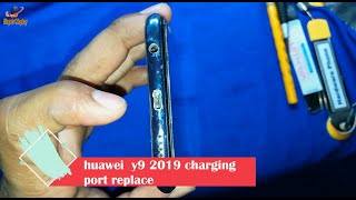 How To Y9 2019 Charging Port Replace || Huawei Jkm-lx1 || By iRepair Display