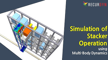 Stacker simulation using RecurDyn