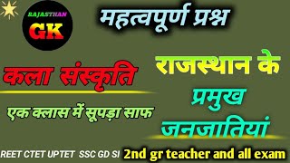 Rpsc 2nd grade exam Rajasthan history class geography class india gk questions